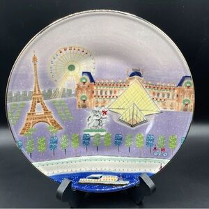 Anthropologie Holiday In The City Paris 2023 Plate